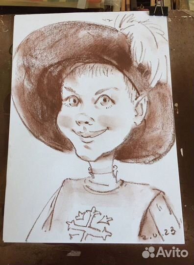 Шаржист на мероприятие