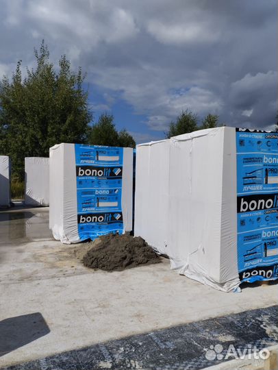 Газобетонные блоки Бонолит