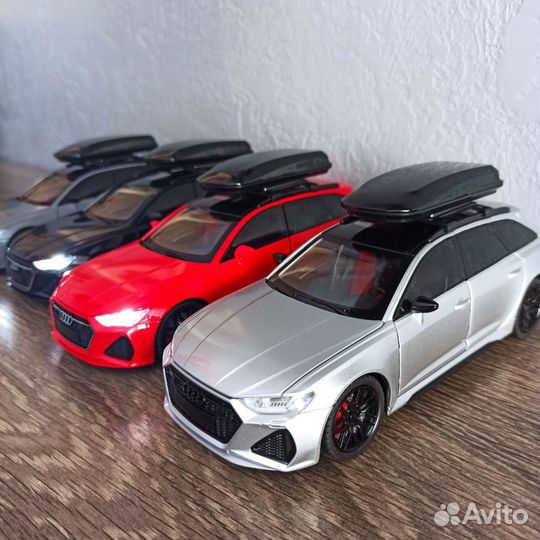 Машинка инерционная металлическая Audi rs 6