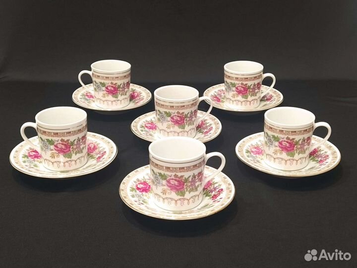 Антикварный кофейный сервиз, Китай