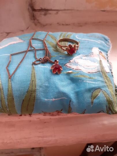 Набор бижутерии времен СССР