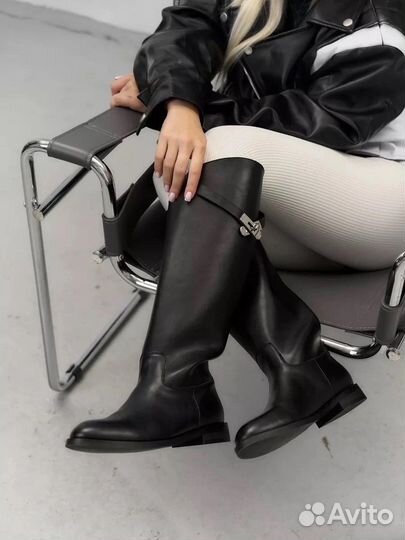 Сапоги женские ботфорты