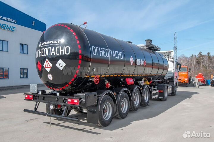Полуприцеп химическая цистерна УралСпецТранс 946514, 2023