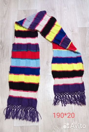 Шарф СССР, ретро шарф, винтаж