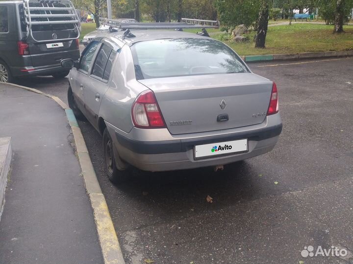 Renault Symbol 1.4 МТ, 2004, 252 787 км