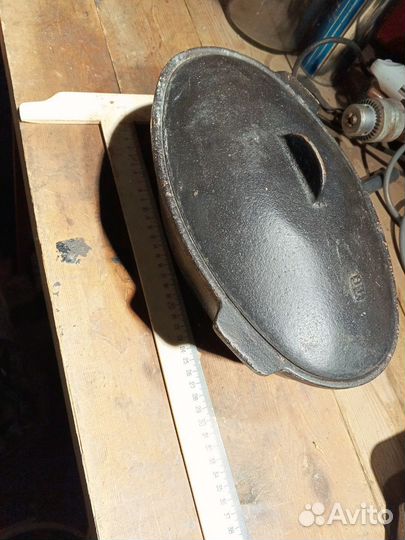 Утятница чугунная СССР