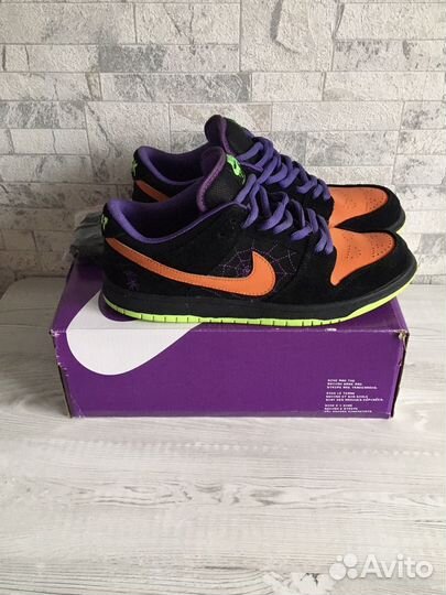 Кроссовки Nike Dunk Low Halloween 42 р