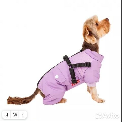 Комбинезон для маленькой собаки новый (на девочку)