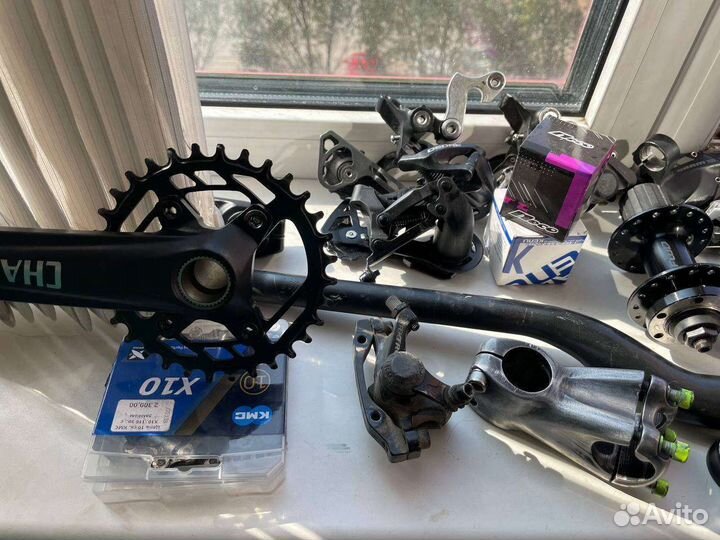 Вело запчасти shimano и др