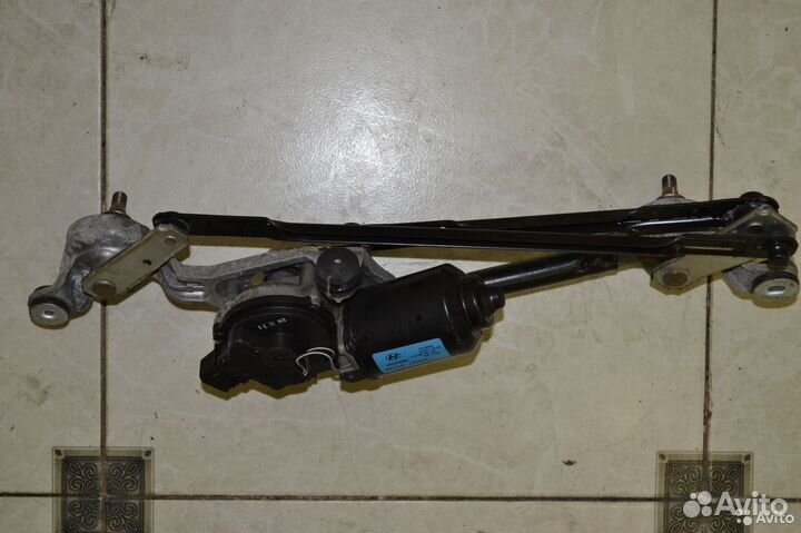 Трапеция дворников (с моторчиком) Hyundai Solaris