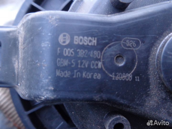 Вентилятор печки Hyundai Solaris/ Kia Rio 3