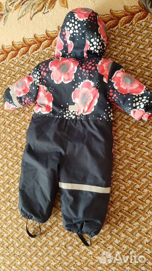 Зимний комбинезон для девочки 80