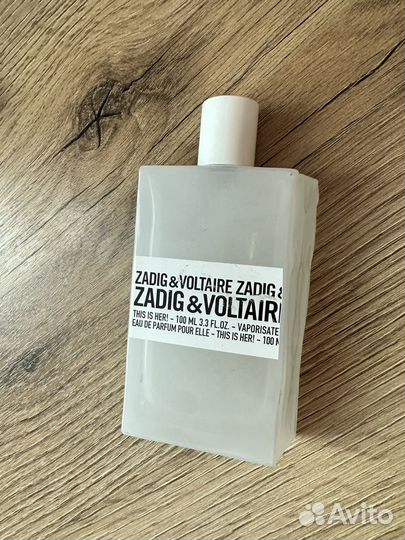 Zadig & Voltaire this IS HER остаток 60 мл из 100