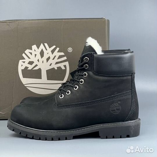 Стильные Timberland с мехом