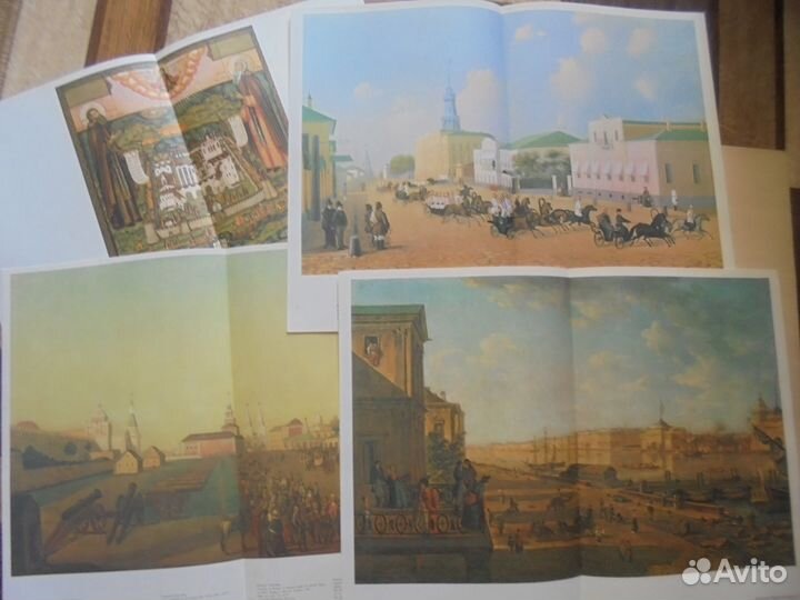 Репродукции виды русских городов 17-19 века