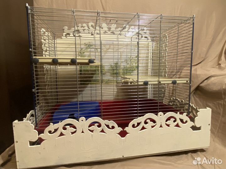 Большая Клетка для крупных грызунов 90*75*50 см