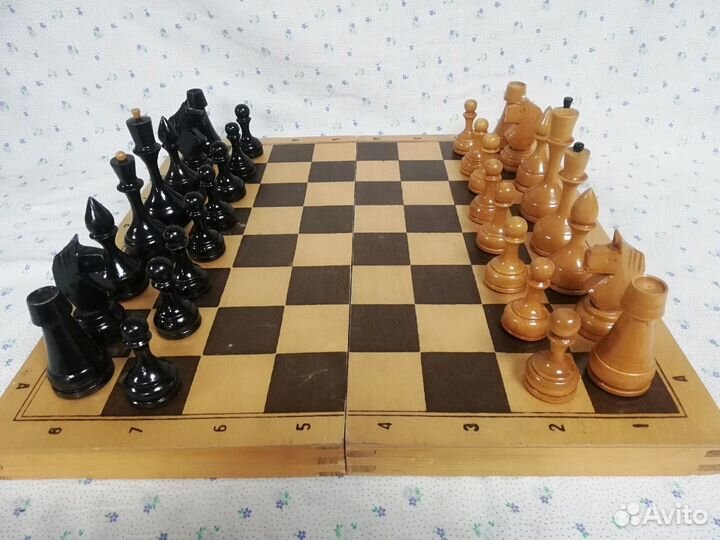 Шахматы турнирные СССР доска 40 см