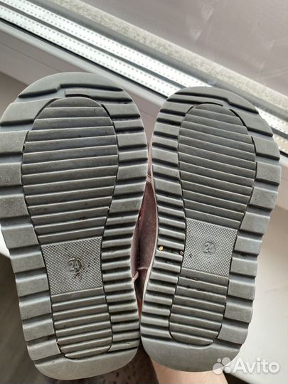 Ботинки демисезонные для девочки 24 размер