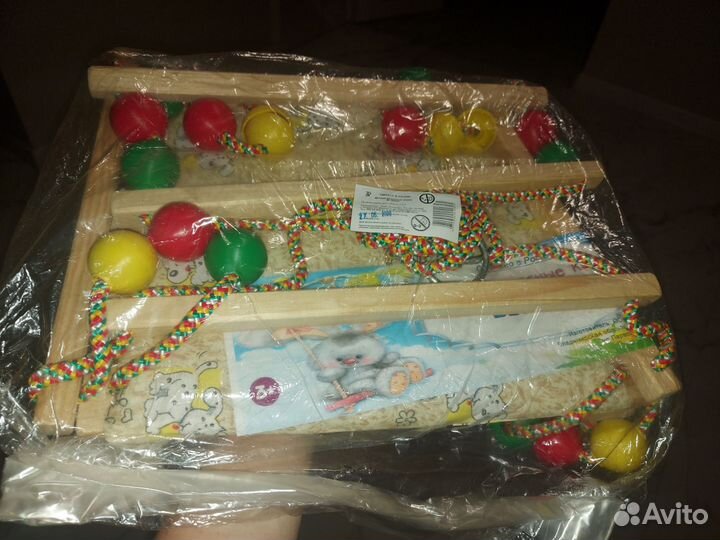 Качель деревянная новая