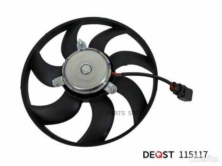 Электорвентилятор skoda superb (3t4) 03,08- 115117