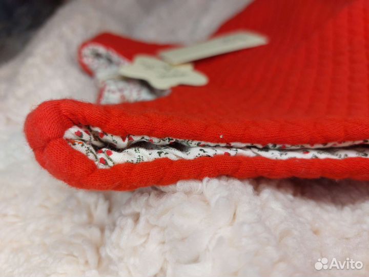 Платье стёганное и гольфы 80 размер