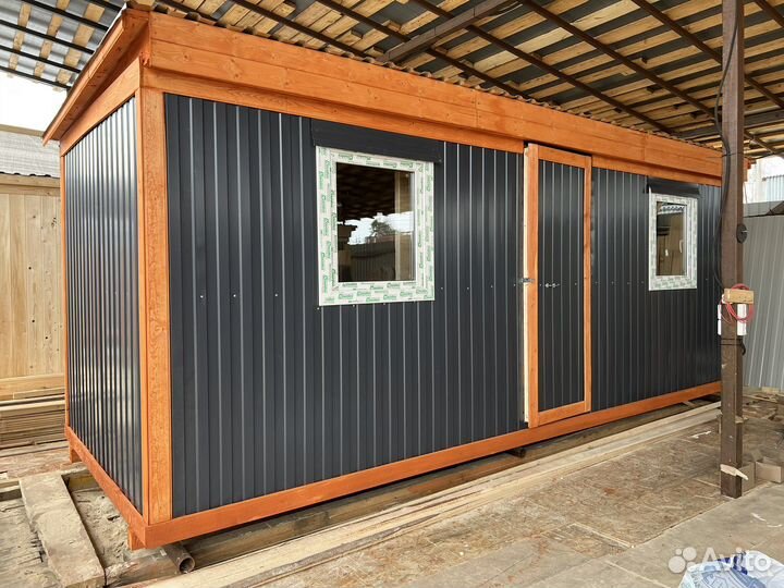 Бытовка распашонка 6м