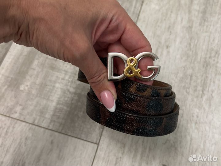 Dolce gabbana ремень женский