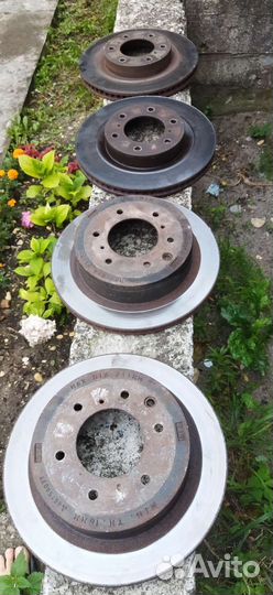 Тормозные диски mitsubishi pajero 4