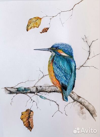 Картина акварелью 