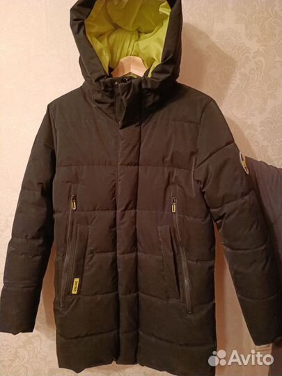 Куртка-пуховик для мальчика рост 158 см