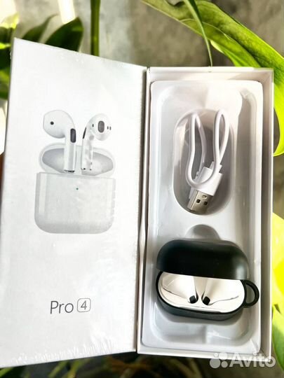 Apple airpods 4 + Чехол в + Гарантия