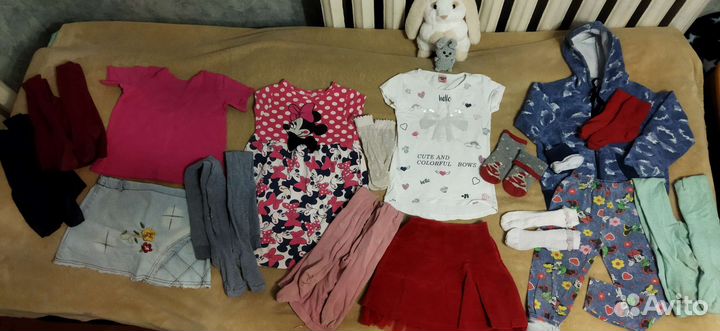 Вещи пакетом на девочку 4 года