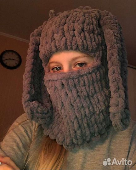 Балаклава вязаная