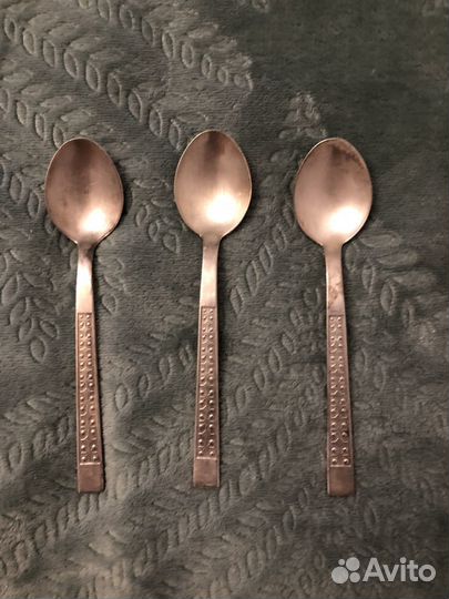 Серебряные ложки винтажные