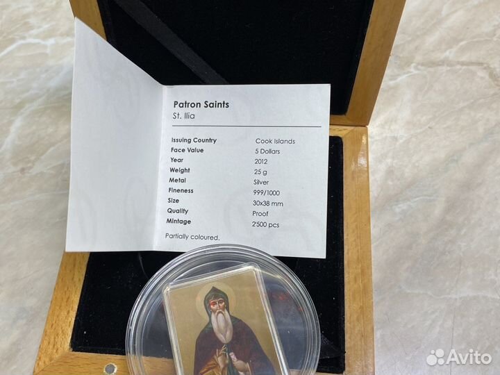 Памятная монета St.Ilia, 5 dollars