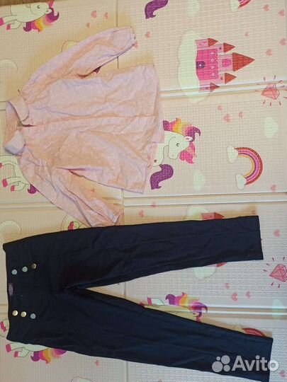 Школьные вещи пакетом для девочки 122-128-134 разм