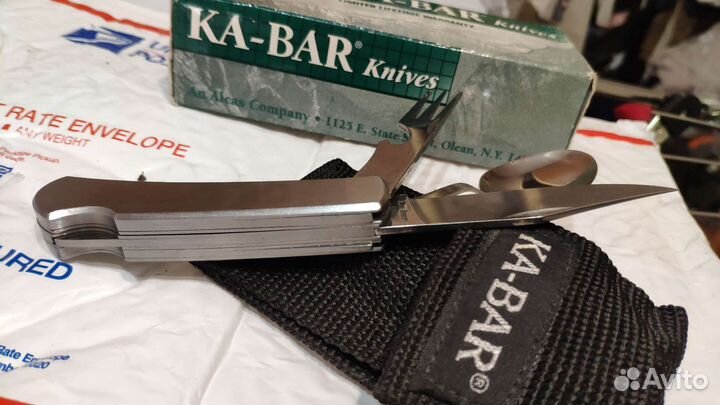 Раритет. нож KA-BAR 1300 (USA 80-е г.) с хранения