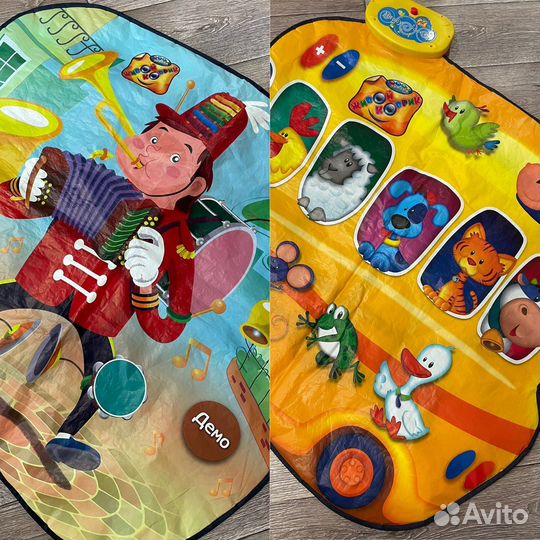 Детский игровой коврик «живой» «говорящий»