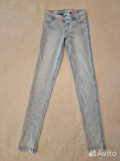 Легинсы джинсовые H&M, р.158