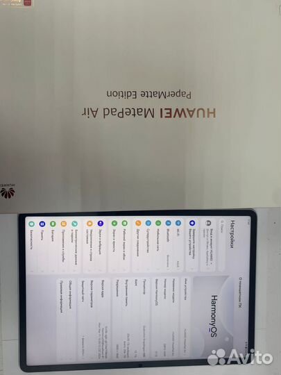 Планшет huawei matepad air 12/256