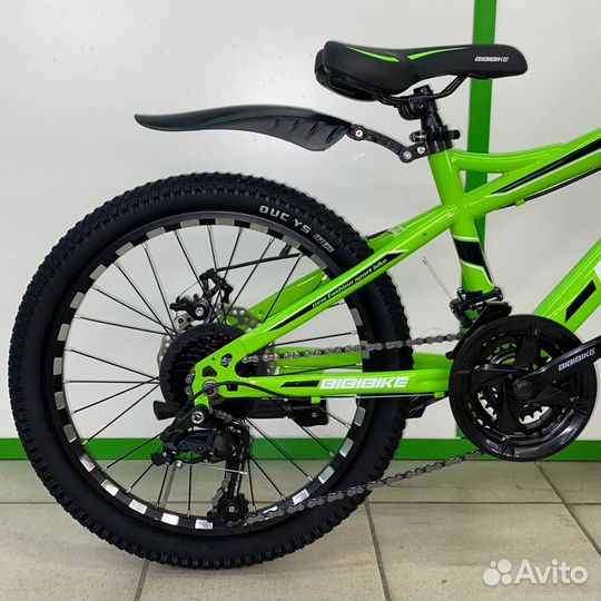 Горный велосипед Зеленый новый