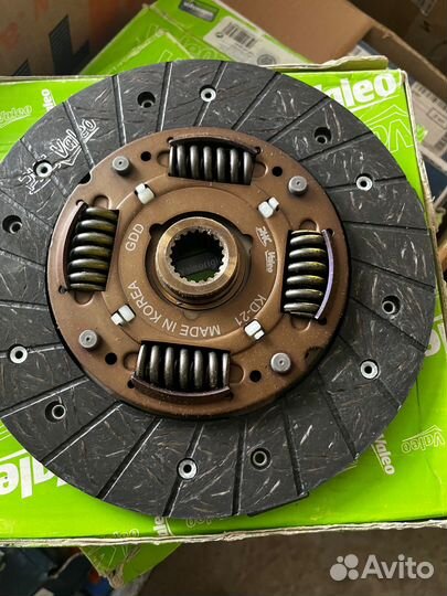 Диск сцепления valeo для KIA Spectra