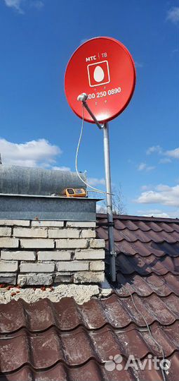 Установка спутниковых антенн(Триколор,мтс,нтв+)