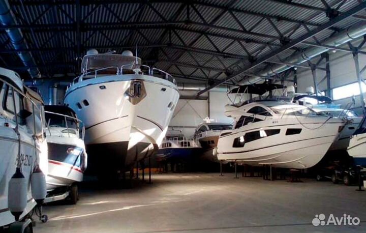 Ангар для хранения яхт, катеров