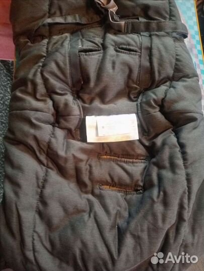 Теплый вкладыш в коляску и муфта на ручку коляски