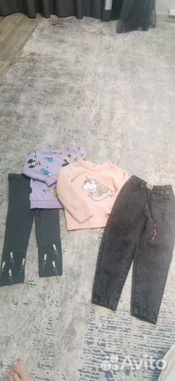 Вещи пакетом на девочку 92 98