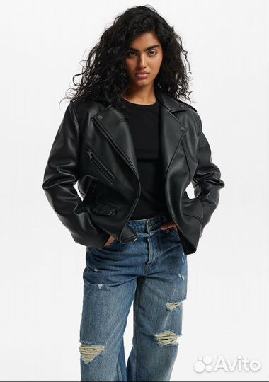 Кожаная куртка Love Republic