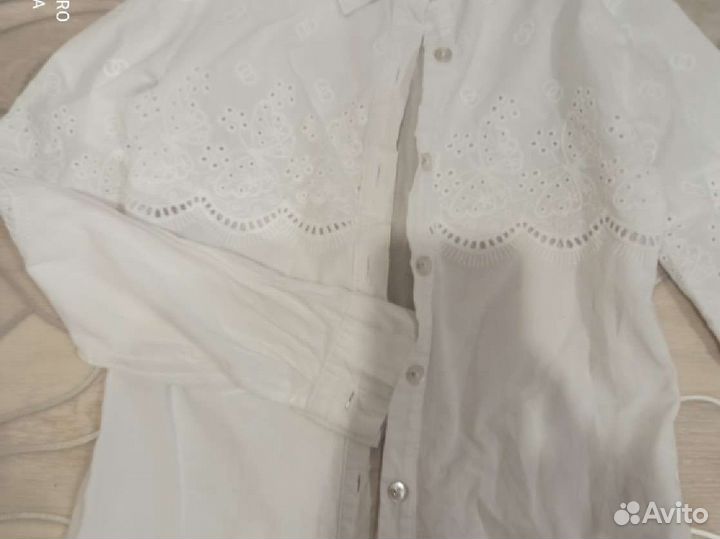 Школьные рубашки для девочек