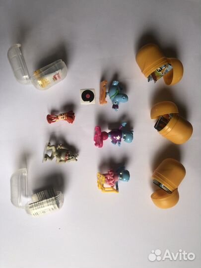 Игрушки из киндера Бегемоты 2022