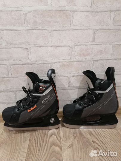 Коньки хоккейные Action-PW-216DP